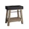 James Martin Vanities Auburn 31.5in Single Sink Console, Weathered Timber w/ Black Matte Mineral Composite Stone Top 165-V31.5-WTB-BM - alternate 4